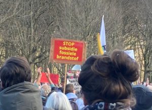 demonstratie fossiele subsidies klimaatmars