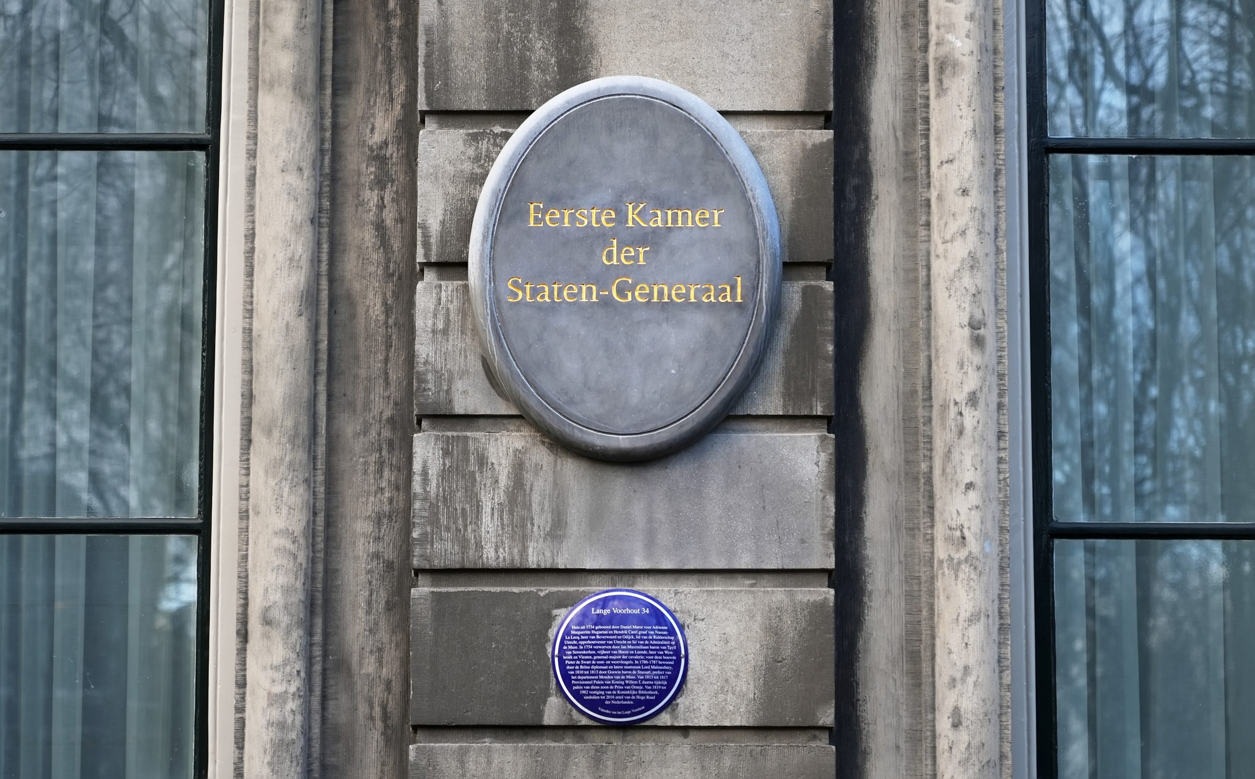 Eerste Kamer adres Lange Voorhout